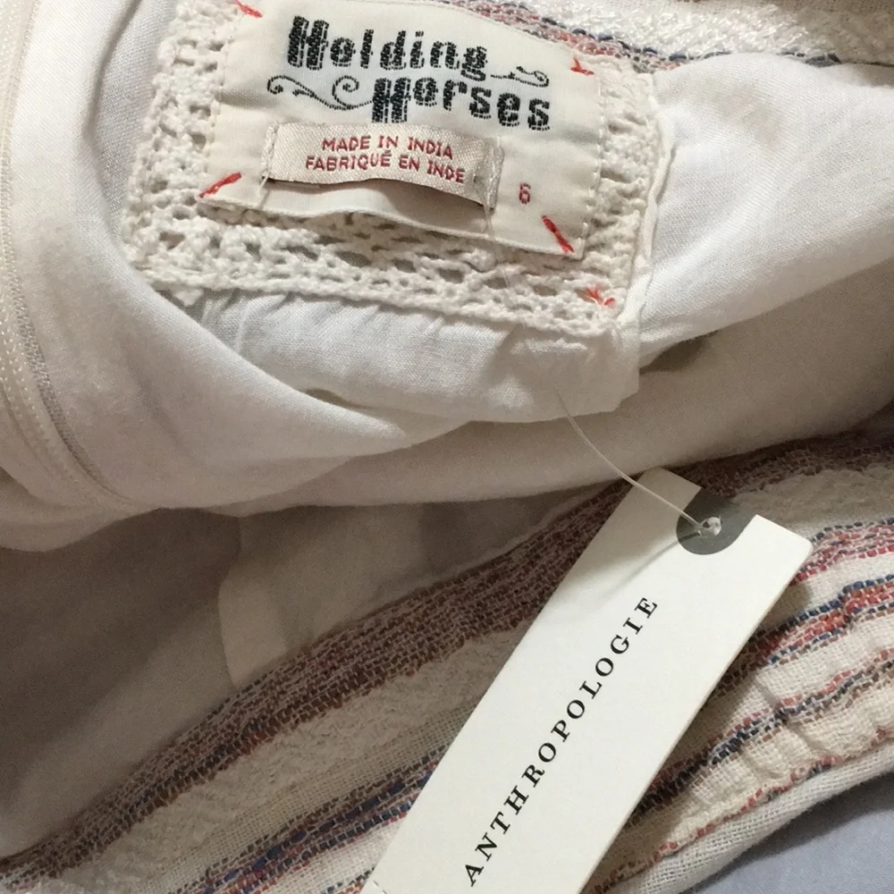 Anthropologie Holding Horses Skirt NWT SZ 6 - Picture 4 of 8